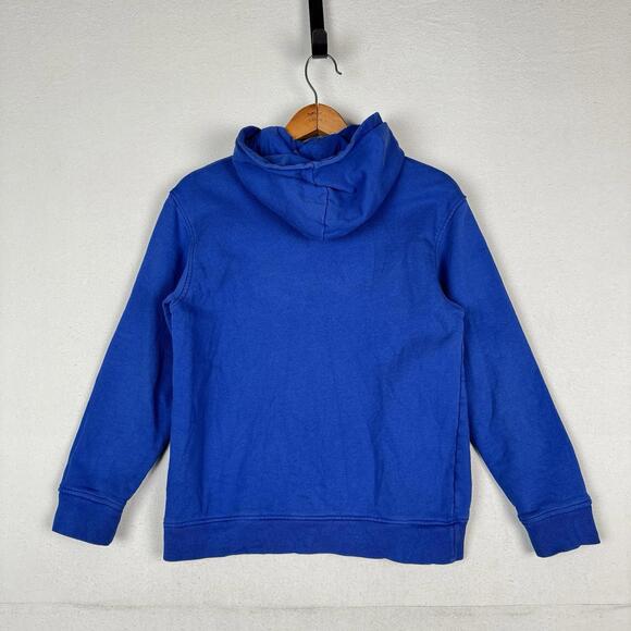 Vintage 90’s Polo Ralph Lauren Boys After‎ Hood Sweatshirt Hoodie M (12-14) Blue - Picture 7 of 9